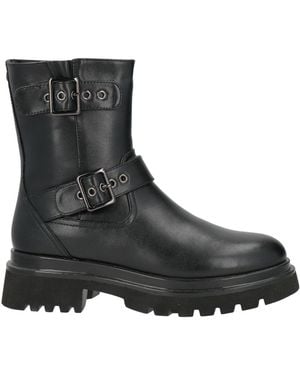 Keys Ankle Boots Synthetic Fibers - Black
