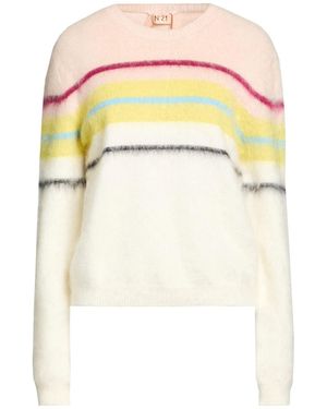 N°21 Sweater Mohair Wool, Polyamide, Wool - Yellow