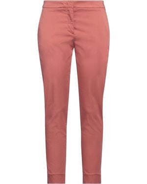 Rossopuro Antique Rose Pants Cotton, Elastane - Red