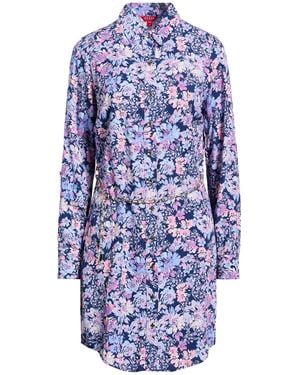 Guess Mini Dress Viscose - Blue