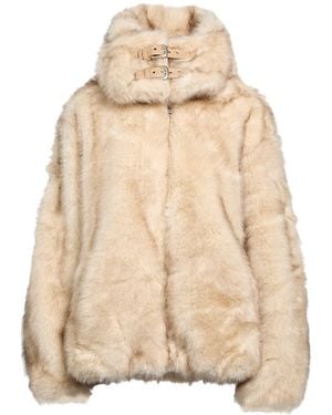 Kidsuper Shearling- & Kunstfell - Natur
