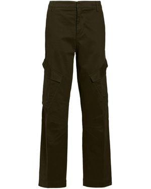 Dondup Military Trousers Cotton, Elastane - Green
