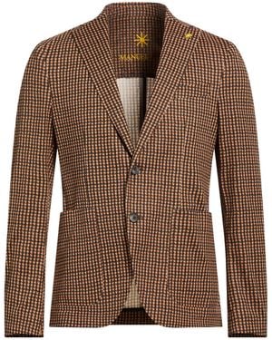 Manuel Ritz Blazer Cotton, Elastane - Brown