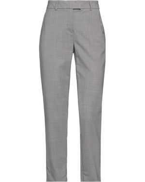 Peserico Trousers Virgin Wool, Elastane - Grey