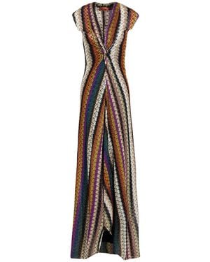 Missoni Maxi Dress Viscose, Metallic Fiber - White
