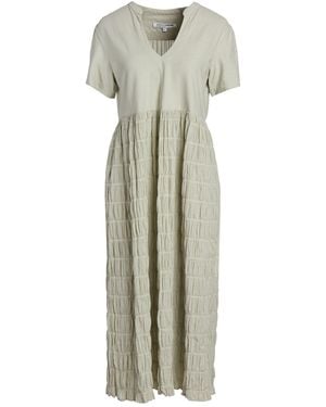European Culture Midi Dress Cotton, Elastane - Multicolour