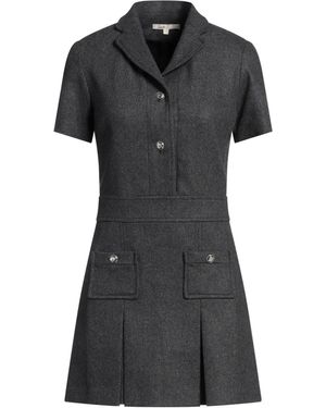 Maje Mini Dress Wool, Synthetic Fibres, Elastane - Black