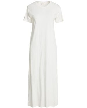 Ottod'Ame Midi Dress Cotton - White