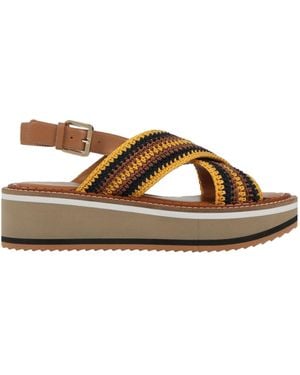 Robert Clergerie Sandals - Brown