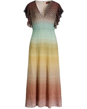 Missoni Maxi Dress - Green