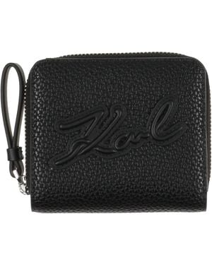 Karl Lagerfeld Brieftasche - Schwarz