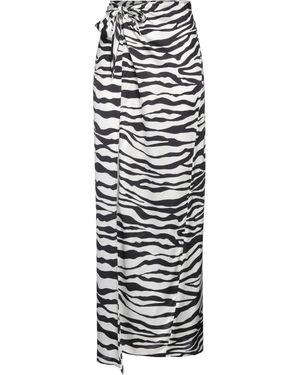 House of Amen Maxi Skirt Viscose - White