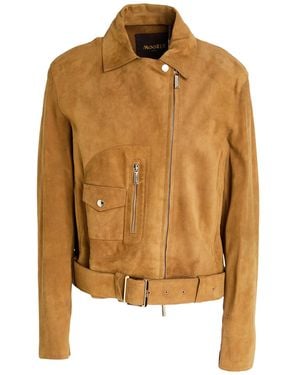 Moorer Mustard Jacket Polyamide - Metallic