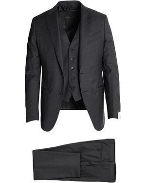 Caruso Suit Wool - Black