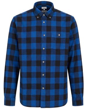 Woolrich Shirt Cotton - Blue