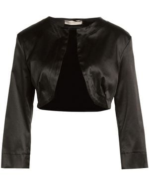Rinascimento Jacket Polyester, Cotton, Elastane - Black