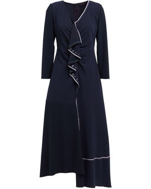 High Maxi-Kleid - Blau