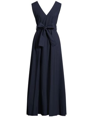 P.A.R.O.S.H. Maxi Dress Cotton - Blue