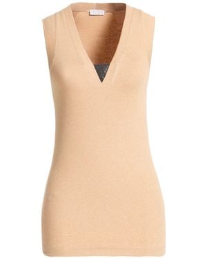 Brunello Cucinelli Top - Natur
