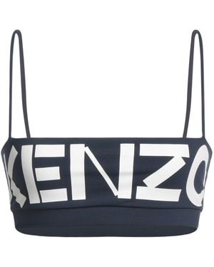 KENZO Top Polyamide, Elastane - Blue