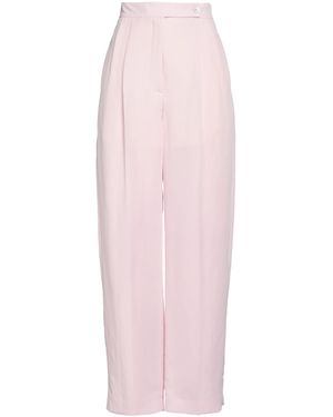 LE17SEPTEMBRE Trousers Linen, Rayon - Pink