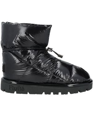 Flufié Ankle Boots - Black