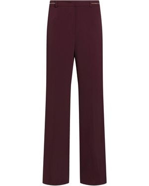 Kaos Plum Pants Polyester, Elastane - Purple
