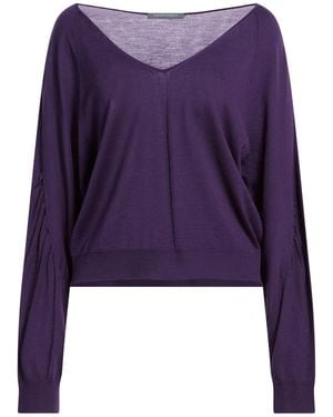 Alberta Ferretti Jumper Virgin Wool - Purple