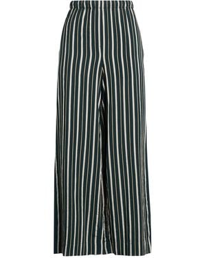 Tela Dark Pants Viscose, Silk, Cotton - Green