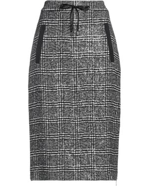 ERMANNO FIRENZE Midi Skirt Polyester - Gray