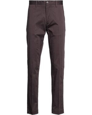 Liu Jo Dark Pants Cotton, Elastane - Gray