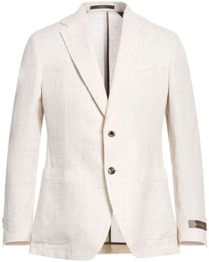 Windsor. Ivory Blazer Linen, Recycled Cotton, Cotton - Natural