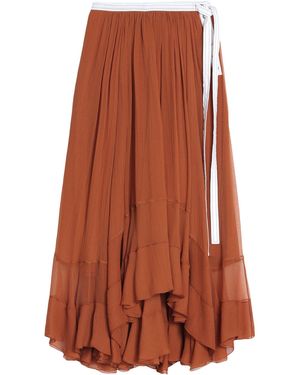 Chloé Midi Skirt - Brown