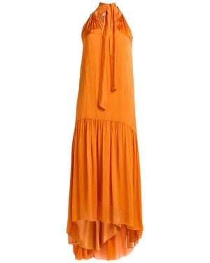 Manila Grace Vestito Lungo - Arancione
