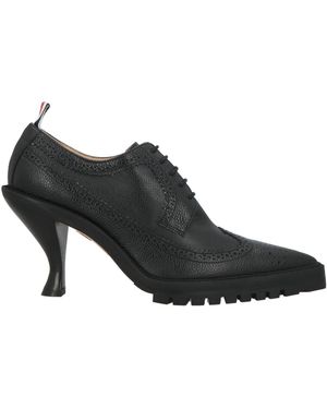 Thom Browne Lace-Up Shoes Leather - Black