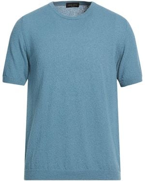 Roberto Collina Jumper Cotton, Polyamide - Blue
