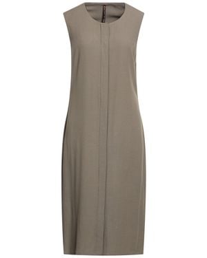Manila Grace Midi Dress - Brown