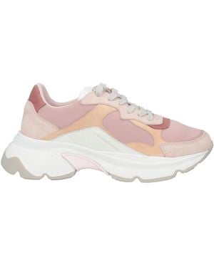 Crime London Sneakers Leather, Textile Fibers - Pink