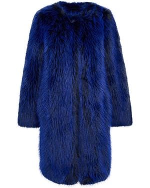 Guess Borreguito y pelo ecológico - Azul