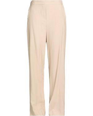 RUE DU BAC Trousers Viscose, Polyester - Natural