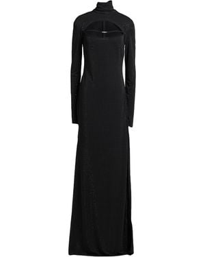 Versace Jeans Couture Maxi-Kleid - Schwarz