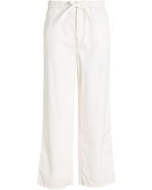 Loewe Pants Cotton - White