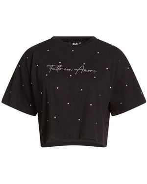 Giulia N Couture T-Shirts - Black