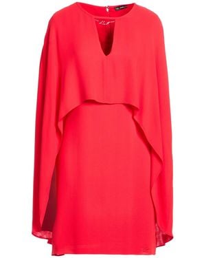 KARL LAGERFELD Mini Dresses - Red