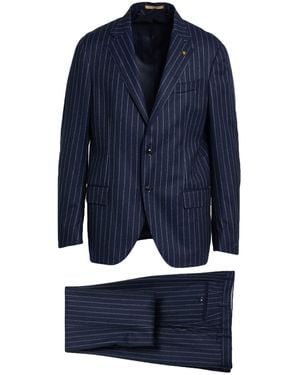 Sartoria Latorre Suit Wool - Blue