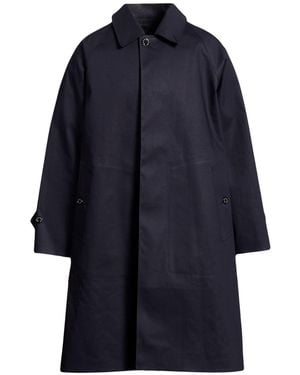 Mackintosh Lauder Gr-1057 Overcoat & Trench Coat Cotton - Blue