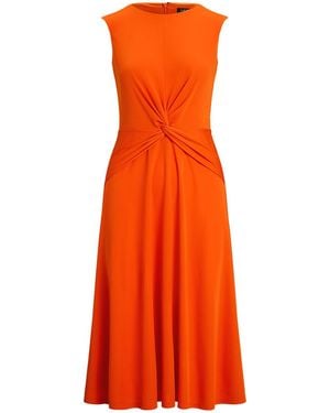 Ralph Lauren Midi Dress - Orange