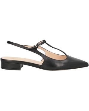 Anna F. Ballet Flats - Black