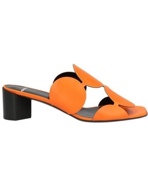 Pierre Hardy Sandals Leather - Orange