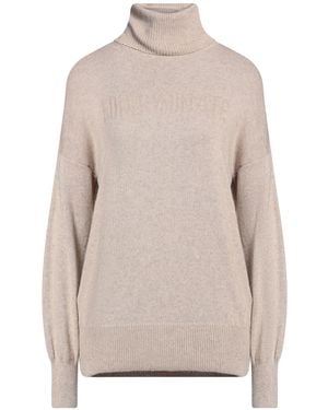 hinnominate Turtleneck Polyamide, Viscose, Wool, Cashmere - Natural